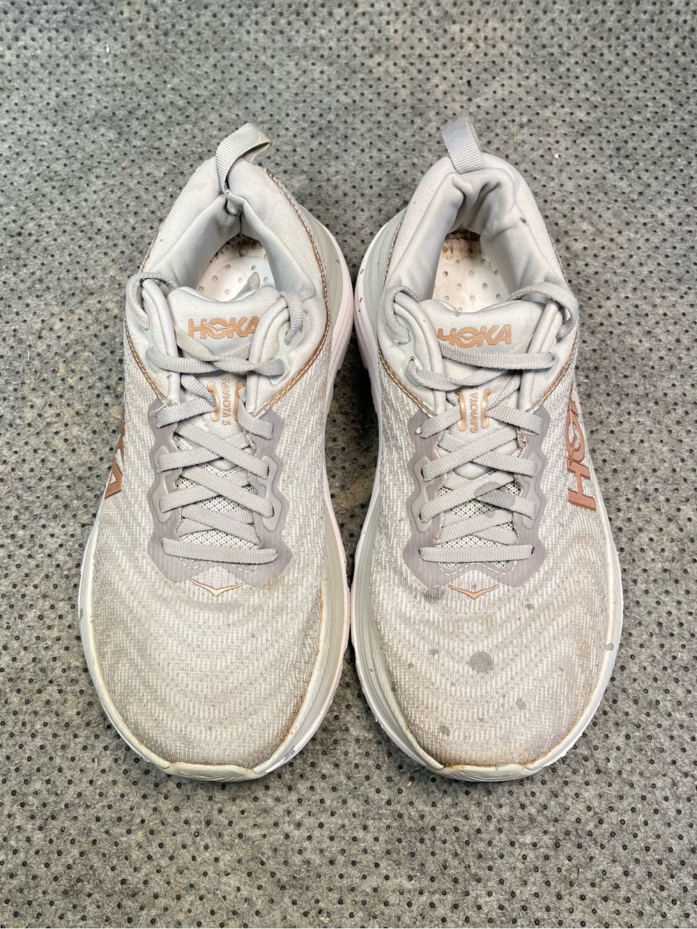 Hoka One One Gaviota 5 Running Shoes No Insoles Size 8.5 Women’s - Picture 10 of 11